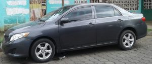 Toyota Corolla 2010 ubicado en Lindavista, Managua SE VENDE TOYOTA COROLLA LE AÑO 2010. AUTOMÁTICO EN MUY EXCELENTE ESTADO SOLO DE MONTARSE ÚNICO DUEÑO CON SUS DOCUMENTOS EN REGLA, CON AIRE ACONDICIONADO EN EXCELENTE ESTADO. EL CARRITO ESTA NÍTIDO.