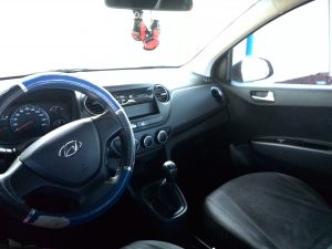 Hyundai GrandI10 año 2016 .- Vehículo de buena presencia, con 34600 km recorridos, en excelentes condiciones, súper económico. Radio con cd player, mp3, conexión auxiliar, entrada para USB y ipod, vidrios polarizados, color plateado.