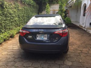Toyota Corolla 2015 ubicado en Nicaragua SE VENDE TOYOTA COROLLA 2015 Único dueño 27000km Timón Hidráulico Cierre Central