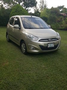 Hyundai i10 2013 usado ubicado en Nindirí, Masaya Hyundai i10 2013 motor a gasolina, transmisión mecánica, 5 pasajeros.