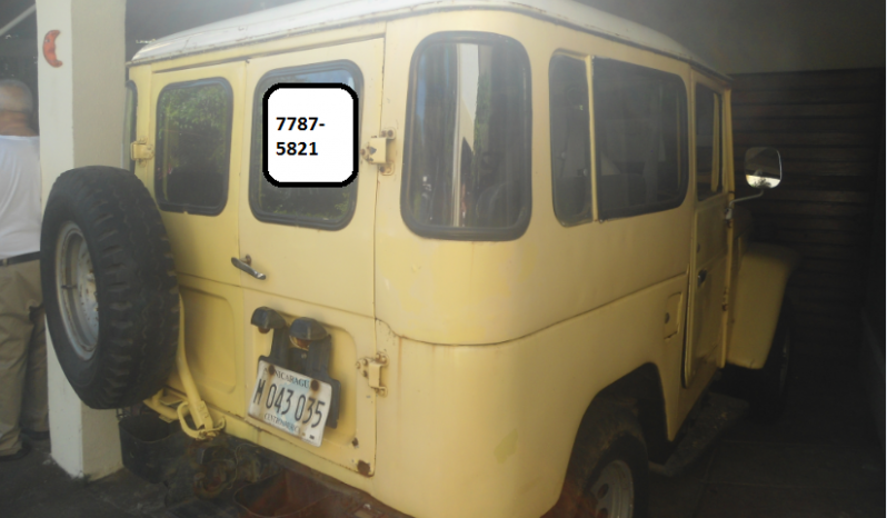 Usados: Toyota Land Cruiser 1984 en Managua lleno
