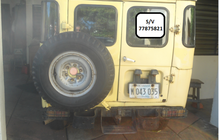 Usados: Toyota Land Cruiser 1984 en Managua lleno
