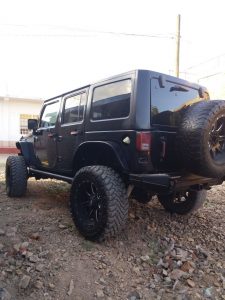 Jeep Wrangler 2016 usado ubicado en Estelí JEEP WRANGLER 2016 UNLIMITED SPORT COLOR NEGRO 4X4--4WD CUATRO PUERTAS