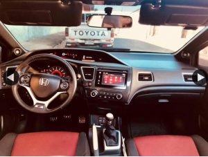 VENDO Honda Civic 2015 SI MOTOR 2.4 VTEC 60 MIL KM RECORRIDOS SOONROOF RADIO ORIGINAL PANTALLA TACTIL 2 PUERTOS USB + PUERTO HDMI BLUETOOTH + LLAMADAS
